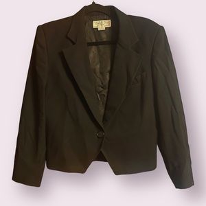 Vintage Christian Dior Cropped Blazer Jacket
